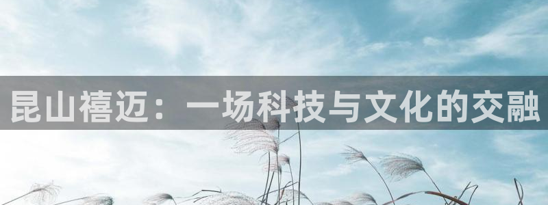 海南凯捷体育发展怎么样：昆山禧迈：一场科技与文化的交