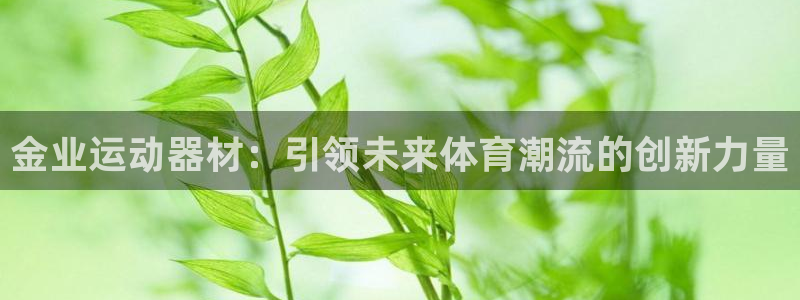 凯捷体育平台是正规平台吗：金业运动器材：引领未来体育