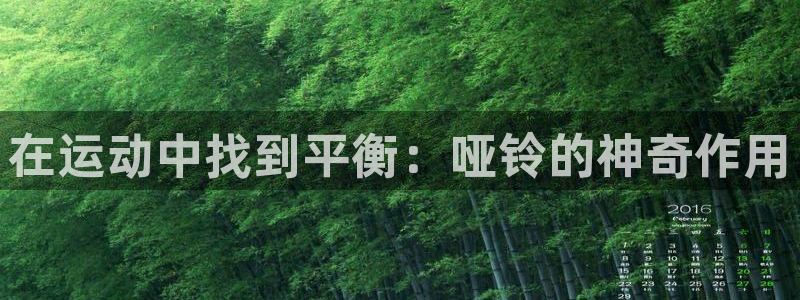 凯捷体育集团E.ON：在运动中找到平衡：哑铃的神奇作用