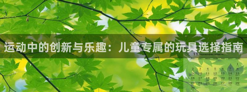 凯捷体育平台APP：运动中的创新与乐趣：儿童专属的玩